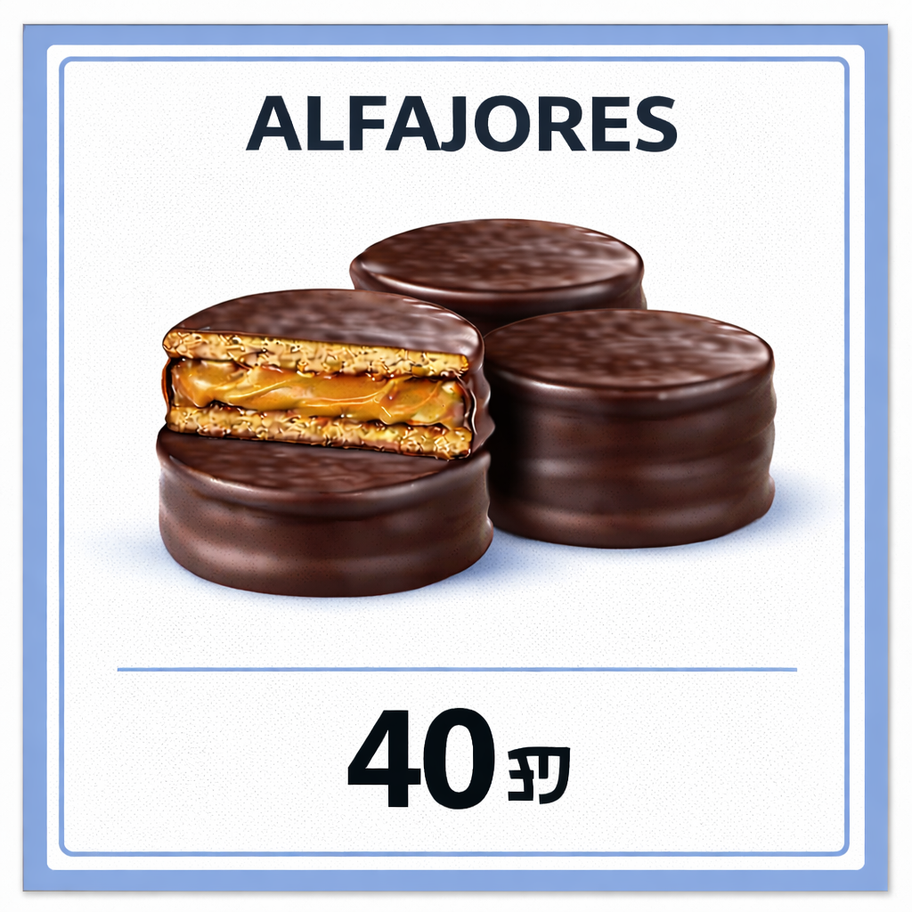 3 Alfajores Vajula