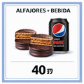 2 Alfajores Vajula + 1 Bebida