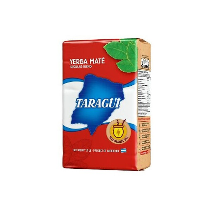 10 x Yerba mate Taraguí roja de 500 gr