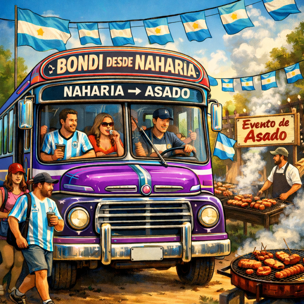 Traslado desde Naharía